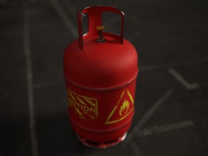 propane tank 3D Model
