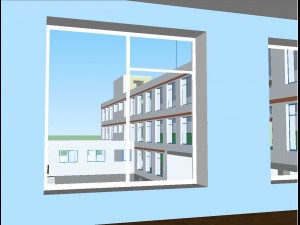 shkola 3D Model