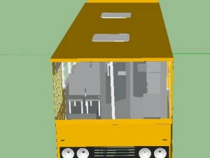 autobus ikarus 3D Model