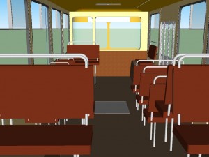 auutobus liaz677 3D 모델