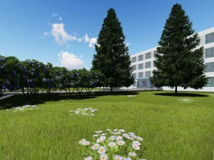 ural plant of the gas equipment troitsk 3D Model