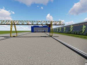 ural plant of the gas equipment troitsk Model 3D