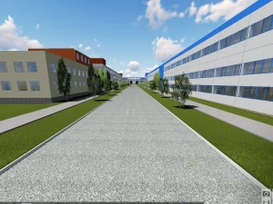 ural plant of the gas equipment troitsk 3D Model