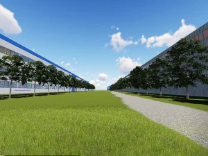 ural plant of the gas equipment troitsk 3D Model