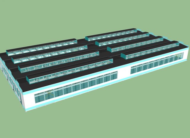 4-h proletnoe prom zdanie 18 m Model 3D .c4d .max .obj .3ds .fbx .stl .blend 