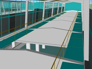 4-h proletnoe prom zdanie 18 m 3D Model