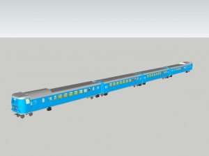 diesel train 1 3D Модель