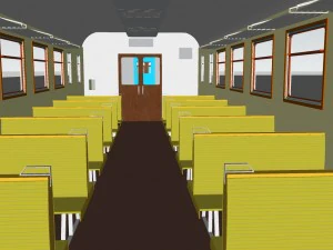 trem diesel 1 Modelo 3D