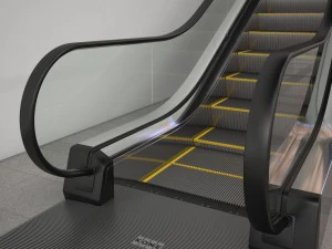 escalator kone travelmaster 110 modular 3D Model
