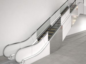 escalator kone travelmaster 110 modular 3Dモデル