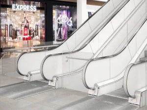 escalator kone travelmaster 110 modular 3D Model