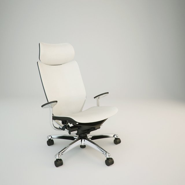 okamura atlas chair 3D Model .c4d .max .obj .3ds .fbx .stl .blend 