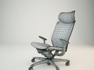 okamura atlas chair 3D Model