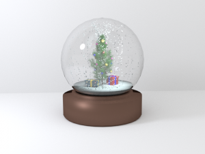 glass bowl 3Dモデル