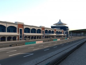 istanbul park racing f1 circuit track 3D मॉडल