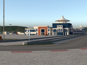 istanbul park racing f1 circuit track 3D मॉडल