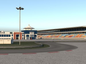 istanbul park racing f1 circuit track 3D मॉडल