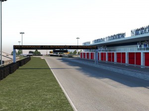 race track - korfez circuit race track 3D 모델