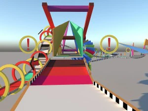 stunt map circuit - 1 3D Model