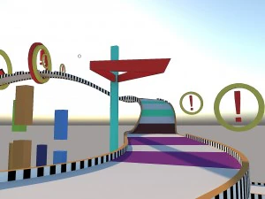 stunt map circuit - 1 3D Model