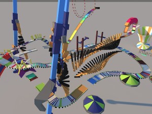 stunt map circuit - 2 3D Model