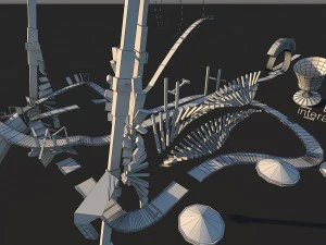 stunt map circuit - 2 3D Model
