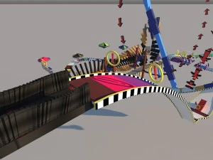 stunt map circuit - 2 3D Model
