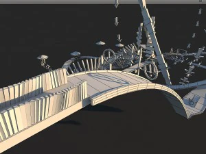 stunt map circuit - 2 3D Model