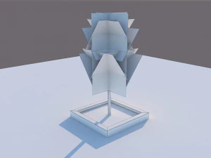 Arbre Low Poly Modèle 3D