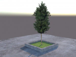 Arbre Low Poly Modèle 3D