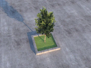 Arbre Low Poly Modèle 3D