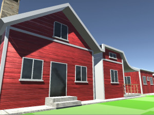 Low Poly Farmhouse and Environmental Pack Low-pol 3D Model