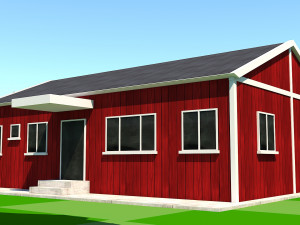 Low Poly Farmhouse and Environmental Pack Low-pol 3D Model