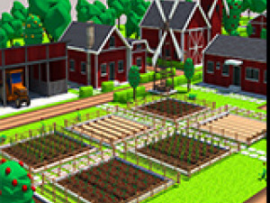 Low Poly Farmhouse and Environmental Pack Low-pol 3D Model