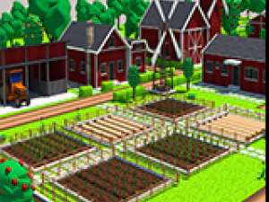 Low Poly Farmhouse and Environmental Pack Low-pol 3D Model