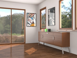 V-Ray Interior Preset Scene for Vray fast and quality VR 3D Model