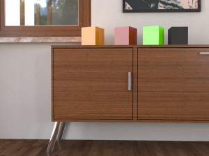V-Ray Interior Preset Scene for Vray fast and quality VR 3D Model