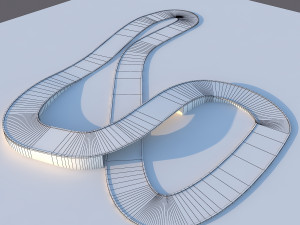 Dirft Circuit Road Modèle 3D