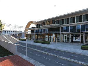 Ultra Mega City High Detail Low Poly Modelo 3D