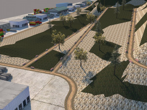 Ultra Mega City High Detail Low Poly Modelo 3D