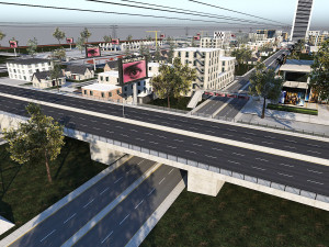 Ultra Mega City High Detail Low Poly Modelo 3D