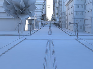 Ultra Mega City High Detail Low Poly Modelo 3D