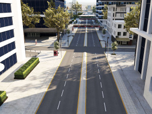 Ultra Mega City High Detail Low Poly Modelo 3D