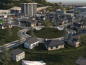 Ultra Mega City High Detail Low Poly Modelo 3D