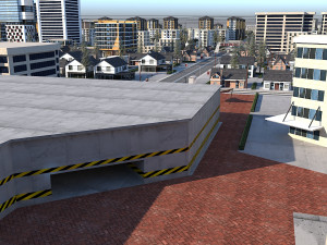 Ultra Mega City High Detail Low Poly Modelo 3D