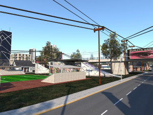 Ultra Mega City High Detail Low Poly Modelo 3D