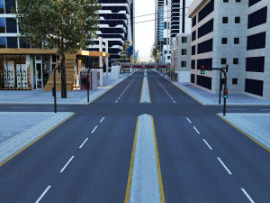 Ultra Mega City High Detail Low Poly Modelo 3D