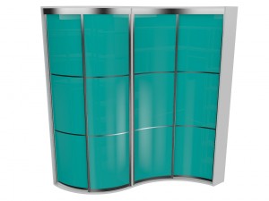 cabinet 8 sliding wardrobe 3D Model