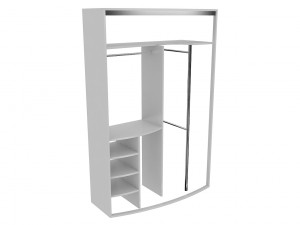 cabinet 9 sliding wardrobe 3D 模型