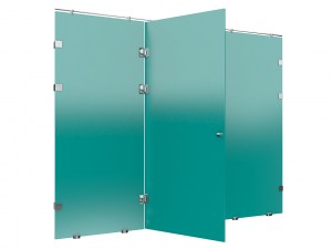 shower partition 2 3D Model